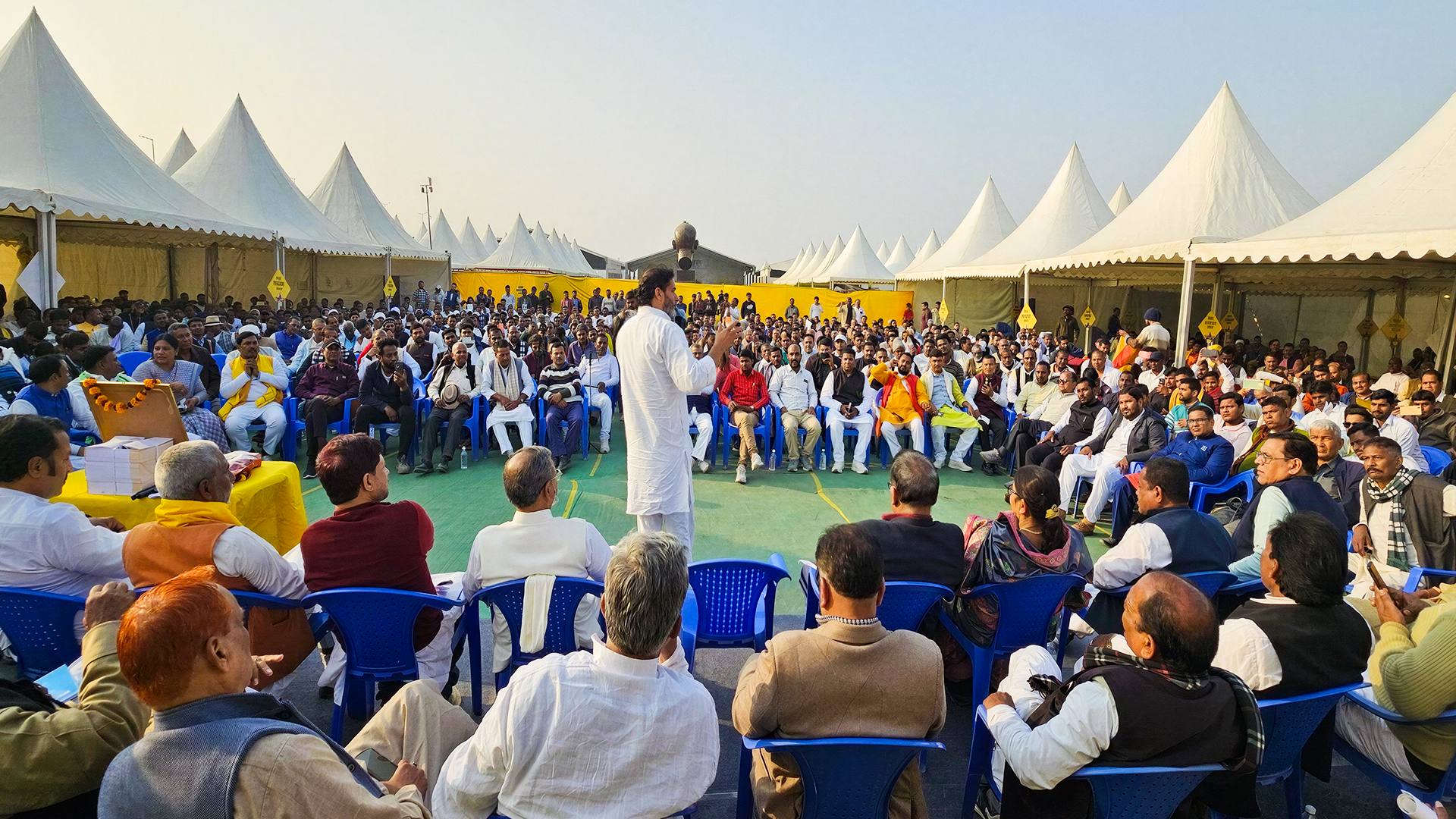 बिहार सत्याग्रह आश्रम उद्घाटन – पूरा कार्यक्रम